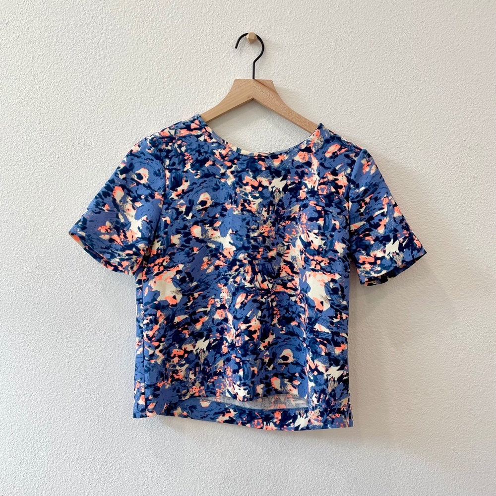 McGinn Anthropologie Anthropologie Women’s M Short Sleeve Cutout Blouse